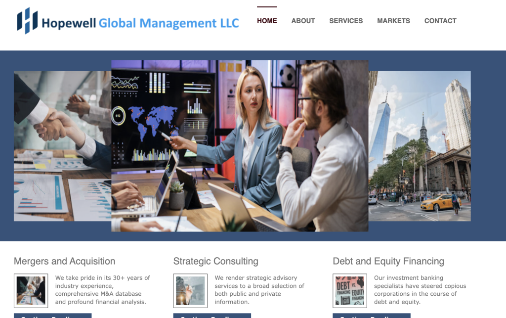 Hopewellglobalmanagementllc.com Exposed